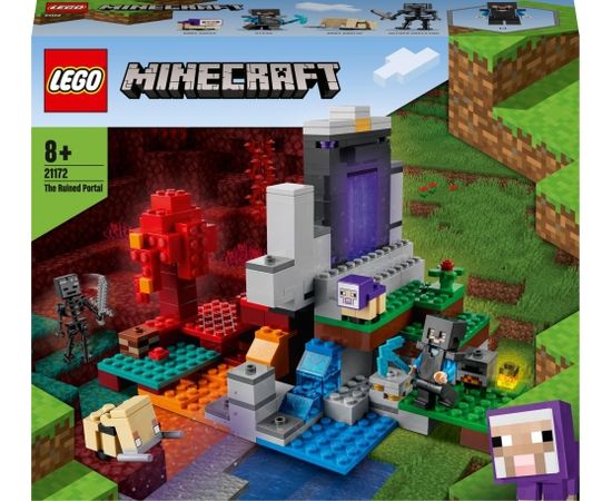 LEGO Minecraft Izpostītais portāls (21172)