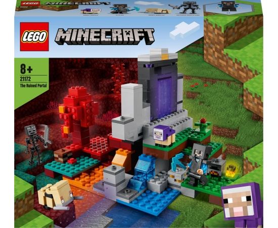 LEGO Minecraft Izpostītais portāls (21172) Lego Minecraft