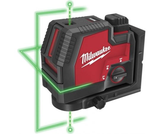 Milwaukee L4 CLLP-301C Krustlīniju lāzera līmeņrādis Mērinstrumenti, Attāluma un līmeņa mērītāji