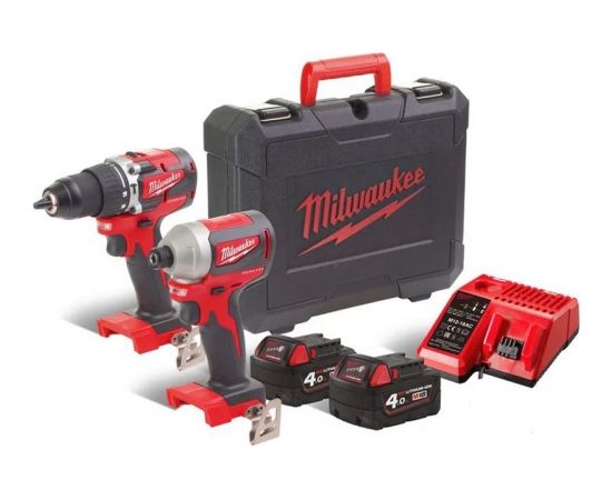 Milwaukee M18 CBLPP2A-402C Instrumentu komplekts  Elektroinstrumentu komplekti