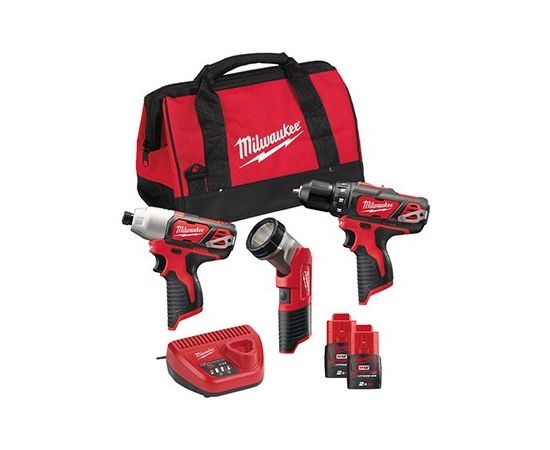 Milwaukee M12 BPP3A-202B Instrumentu komplekts