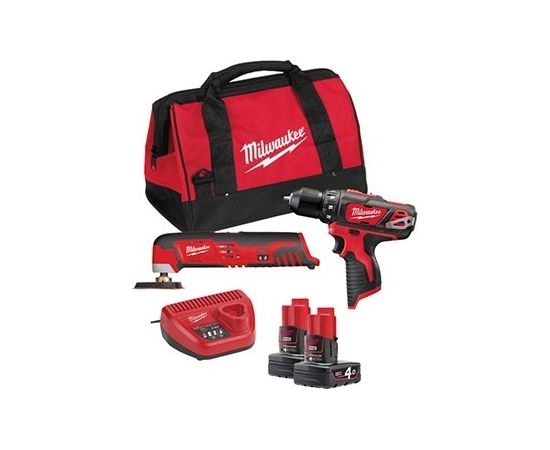 Milwaukee M12 BPP2D-402B Instrumentu komplekts