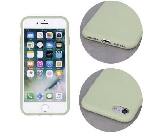 Mocco Silicone Back Case Aizmugurējais Silikona Apvalks Priekš Samsung Galaxy A42 5G Zaļš