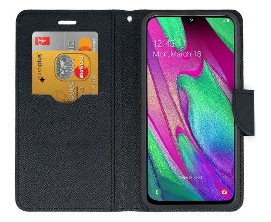 Mocco Fancy Book Case Чехол Книжка для телефона Samsung Galaxy A42 5G Черный