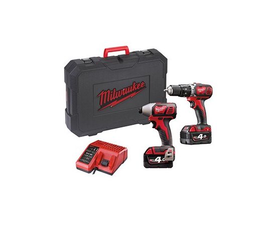 Milwaukee M18BPP2C-402C Instrumentu komplekts  Elektroinstrumentu komplekti