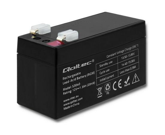 QOLTEC 53040 Qoltec Battery AGM   12V