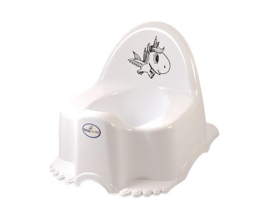 Bērnu podiņš ECO UNICORN white TegaBaby JD-001 Podiņi un WC sēdekļi