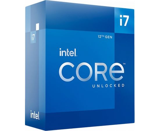 Intel CPU Desktop Core i7-12700KF (3.6GHz, 25MB, LGA1700) box