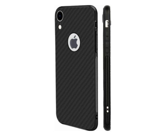 GreenGo Apple iPhone XR (6,1") Carbon Matt Case Black