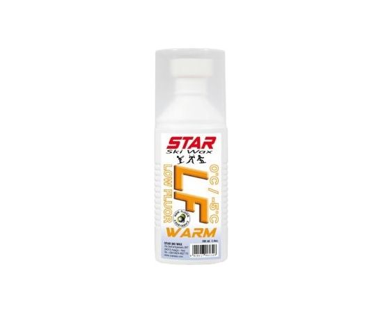 Star Ski Wax LF Warm 0/-5°C Low Fluor Sponge Liquid 100ml / 0...-5 °C