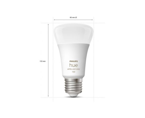 Philips Hue WCA 9W A60 E27 Smart Light Bulb 6500K