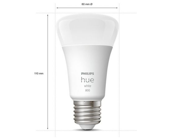 Philips Hue W 9W A60 E27 4pcs pack