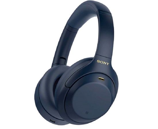 Sony WH-1000XM4 bezvadu austiņas, Noise Cancelling austiņas Blue