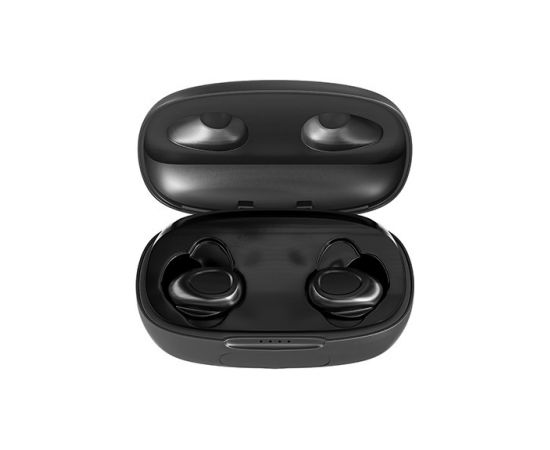 Natec Earphones, Soho, TWS, Wireless, Microphone, Black