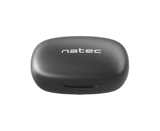 Natec Earphones, Soho, TWS, Wireless, Microphone, Black