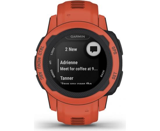 Garmin Instinct 2S, poppy