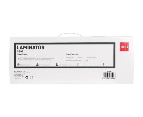Deli E3892-EU A3 laminators Laminēšanas iekārtas