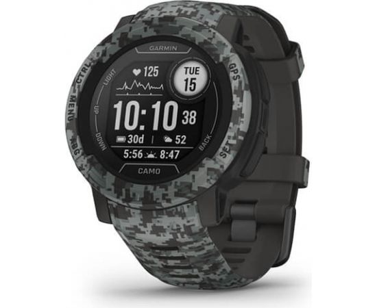 Garmin Instinct 2 Camo Edition, graphite camo