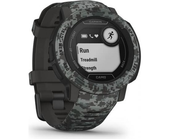 Garmin Instinct 2 Camo Edition, graphite camo