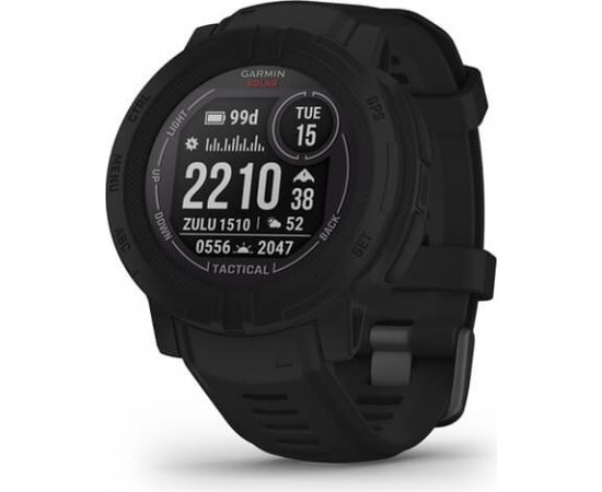 Garmin Instinct 2 Solar Tactical Edition, black