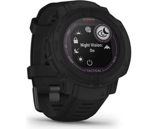 Garmin Instinct 2 Solar Tactical Edition, black