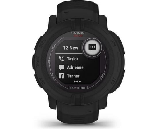 Garmin Instinct 2 Solar Tactical Edition, black