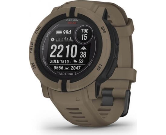 Garmin Instinct 2 Solar Tactical Edition, coyote tan