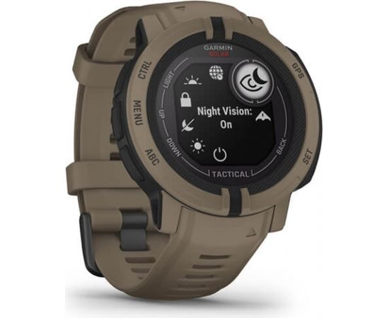 Garmin Instinct 2 Solar Tactical Edition, coyote tan