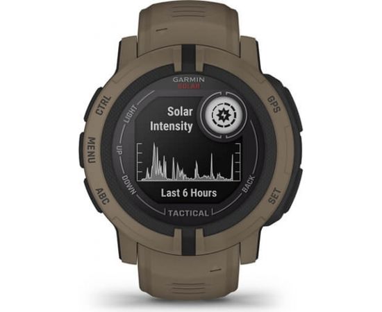 Garmin Instinct 2 Solar Tactical Edition, coyote tan
