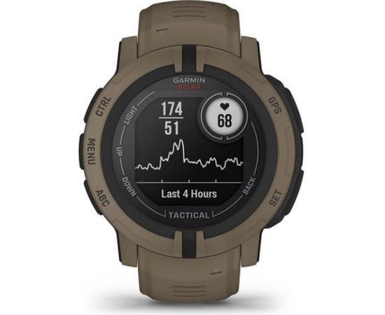 Garmin Instinct 2 Solar Tactical Edition, coyote tan