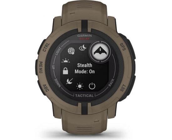 Garmin Instinct 2 Solar Tactical Edition, coyote tan