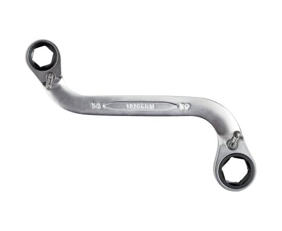 Bahco Double S-type ratcheting box wrench 1320SRM 14x19mm Sprūdatslēgas