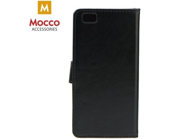 Mocco Twin 2 in 1 Leather Book Case Grāmatveida Maks + Aizmugurējais Silikona Apvalks Telefonam Sony Xperia XA2 Melns