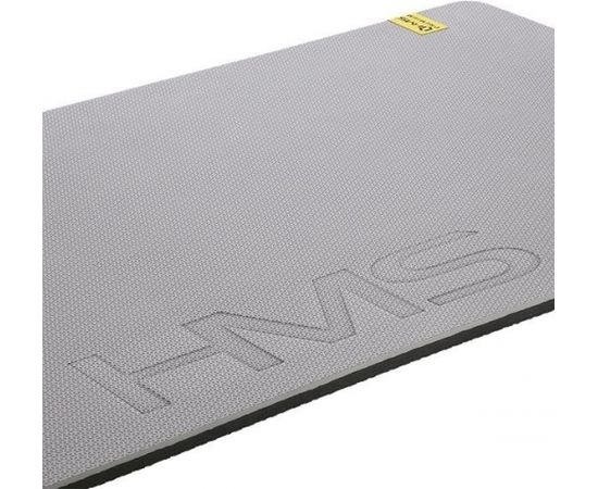 Fitnness Mat HMS Premium MFK07 Light Grey-Black, 120x60cm, EVA 15mm