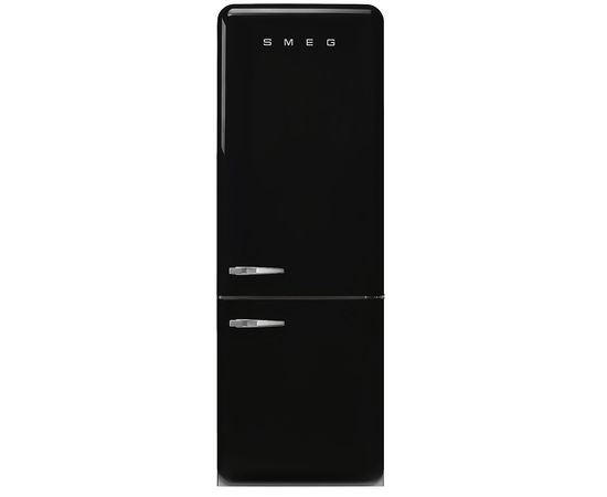 SMEG FAB38RBL5 50's Style Ledusskapis Black 205cm