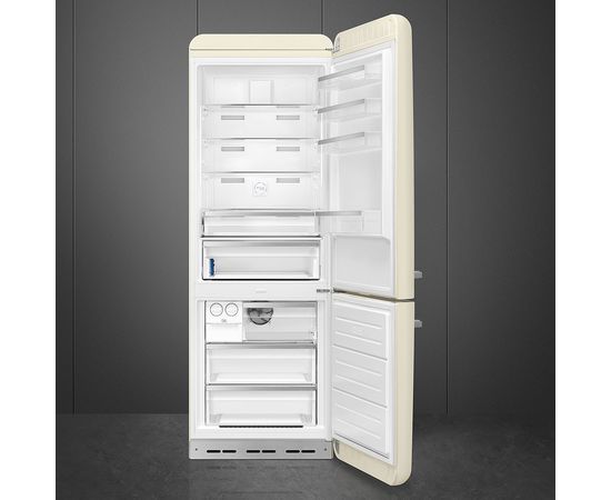 SMEG FAB38RCR5 50's Style Ledusskapis Cream 205cm