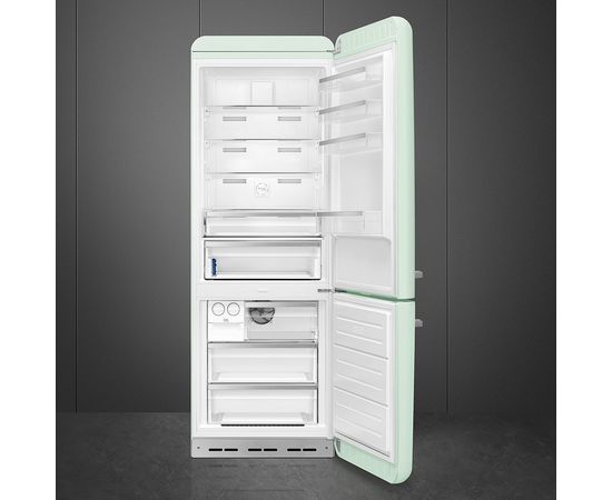 SMEG FAB38RPG5 50's Style Ledusskapis Pastel green 205cm