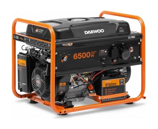 DAEWOO GDA 7500E 6.5KW 230V bendzīnu ģenerators Генераторы 