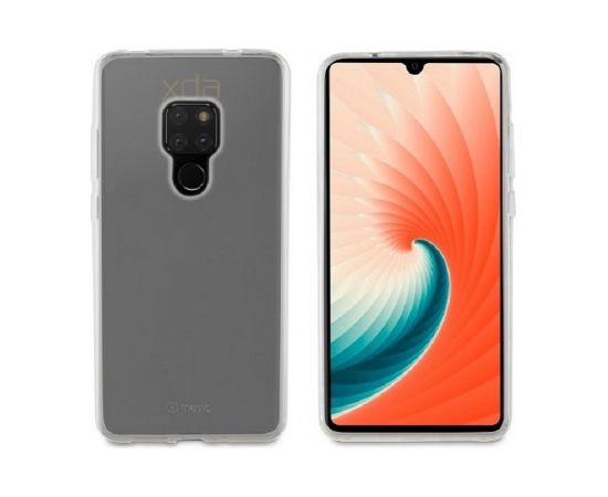 Huawei Mate 20 Crystal Soft Cover By Muvit Transparent