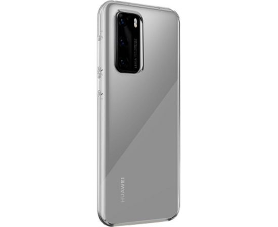 Huawei P40 Silicone Cover By Bigben Transparent