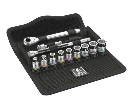 Wera Zyklop Metal Ratchet Set HF with sockets