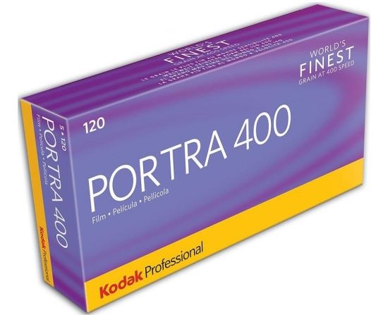 Kodak filmiņa Portra 400-120×5