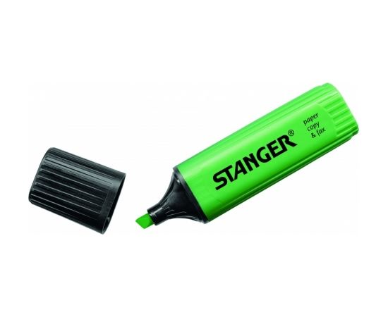 STANGER highlighter, 1-5 mm, green, 10 pcs 180006000