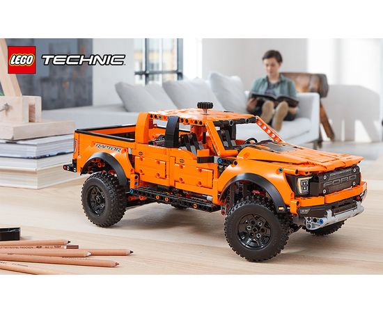 LEGO 42126 Technic Ford® F-150 Raptor automašīna Lego Technic