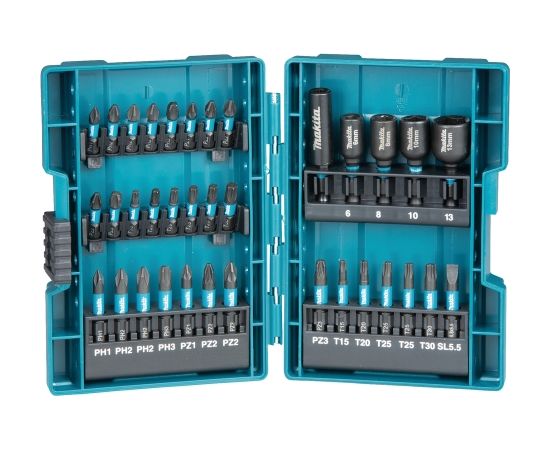 B-66880 35 izmēru  Uzgaļu komplekts IMPACT BLACK Makita