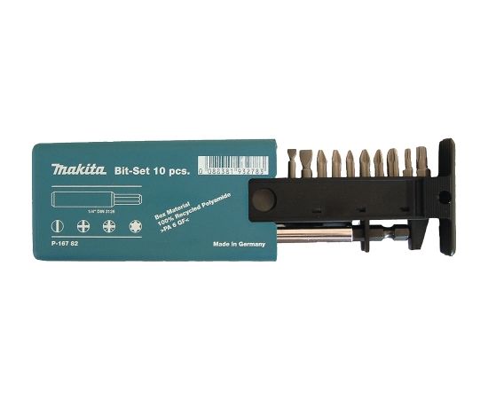P-16782 Uzgaļu komplekts (Magnētiskais turētājs; 0.6;1.2;PH2;PZ1;PZ2;PZ3;T15;25 Makita