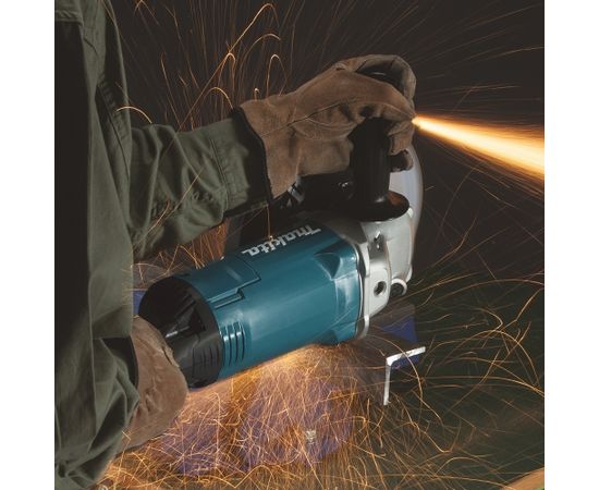 Leņķa slīpmašīna, 2200 W, 230 mm, 5,6 kg, Zemu vibrāciju rokturis, SUPER FLANGE  GA9060RFX2 Makita