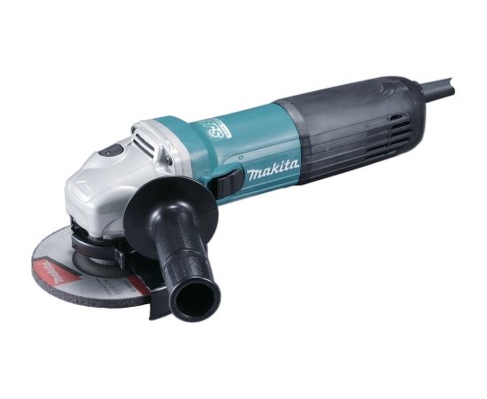 Leņķa slīpmašīna, 1100 W, 125 mm, SJS², Zemu vibrāciju rokturis, SUPER FLANGE, AVT, ANTI RESTART FUNCTION GA5040RF01 Makita