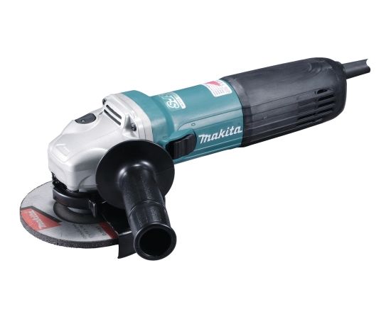 Leņķa slīpmašīna, 1400 W, 125 mm, SJS², 2800 11000 min 1, Zemu vibrāciju rokturis GA5040CF01 Makita