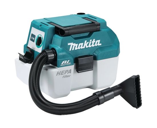 Makita DVC750LZ Akumulatora putekļu sūcējs 18V Li ion; HEPA